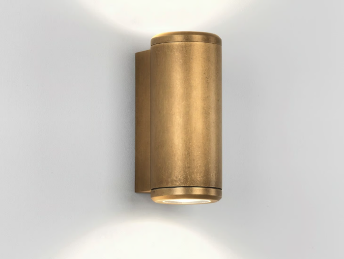 JURA TWIN - Brass outdoor wall lamp _ Astro Lighting